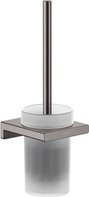 Hansgrohe AddStoris Toilettenbürstenhalter Wandmontage brushed black chrome