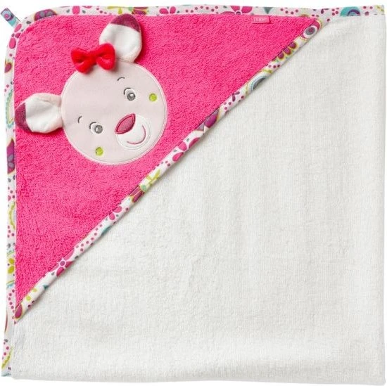Fehn Badetuch Sweetheart Rehkitz 80x80cm