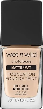 wet n wild Photo Focus Matte Foundation soft ivory, 30ml
