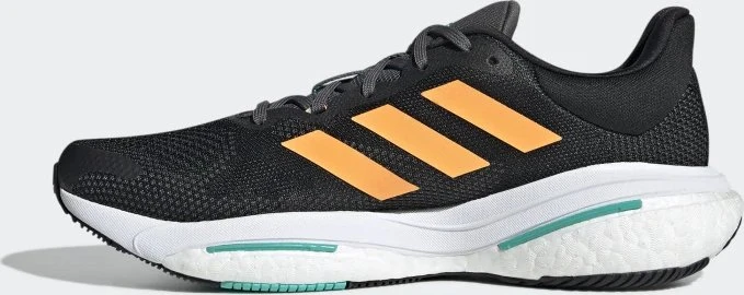 adidas Solar Glide 5 core black/flash orange/mint rush (Herren)