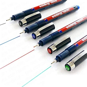 edding 1800 0.35mm sortiert, 4er-Set