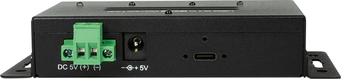 LogiLink Industrial Wallmount USB-Hub, 2x USB-C 3.1, 2x USB-A 3.1, USB-C 3.1 [Buchse]