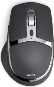 Hama WM-800 Ergonomic Wireless Multi-Device Mouse schwarz, USB/Bluetooth (00173096)