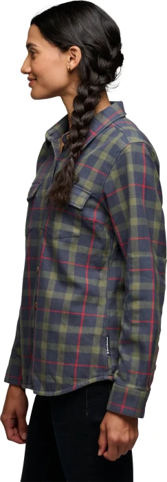 Black Diamond Project Twill Hemd langarm charcoal/tundra (Damen)