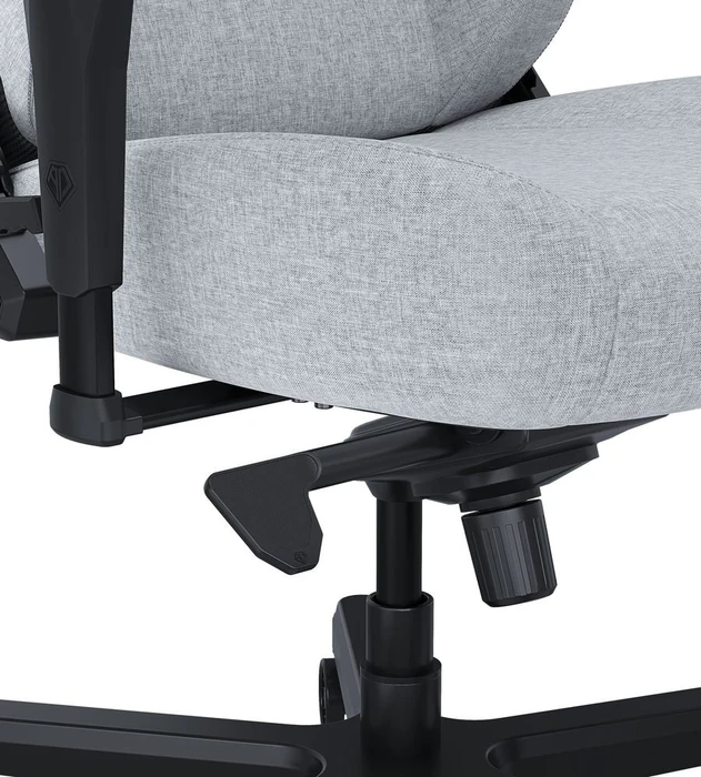 Anda Seat Kaiser 3 Pro Premium XL Gamingstuhl, Ash Gray, Stoff grau
