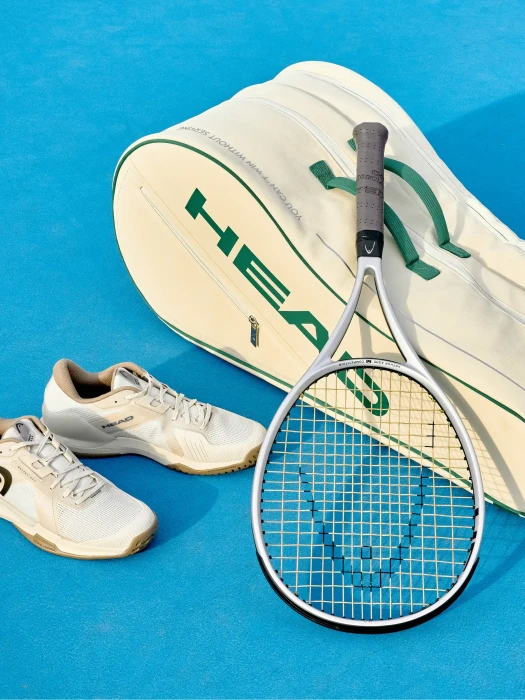 Head Arthur Ashe L Tennistasche liquid weiß/grün