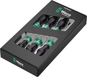 Wera Kraftform Comfort 1335/1350/1355/6 Schraubendrehersatz, 6-tlg.