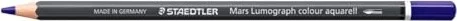 Staedtler Mars Lumograph colour aquarell 104 Aquarellstift - Blautöne