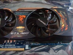GIGABYTE GeForce GTX 460 Super Overclock, 1GB GDDR5, 2x DVI, Mini HDMI