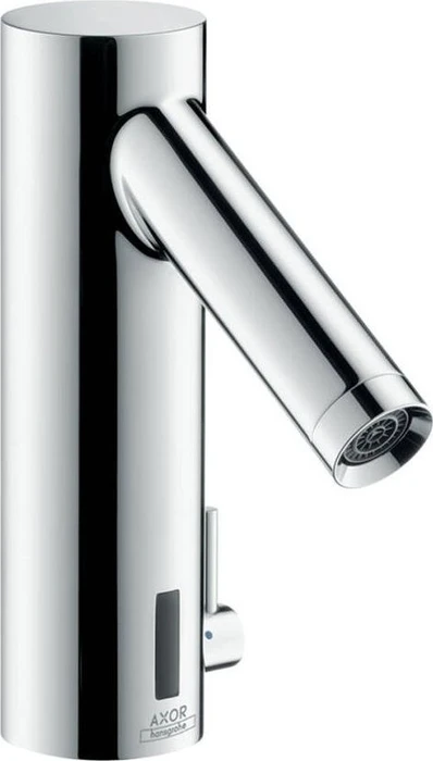 Hansgrohe Axor Starck elektrische Waschbeckenarmatur mit Temperaturregulierung und Netzanschluss chrome