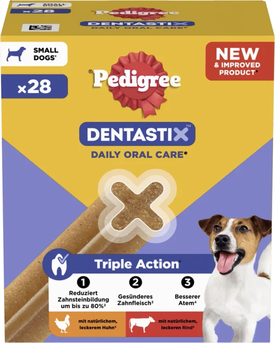 Pedigree Dentastix, Daily Oral Care kleine Hunde, 28 Stück