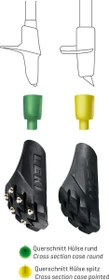 Leki Silent Spike Pad Vario für Flex- und Speed Tip