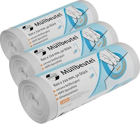 Deiss Universal Plus Müllbeutel 60l, 50 Stück