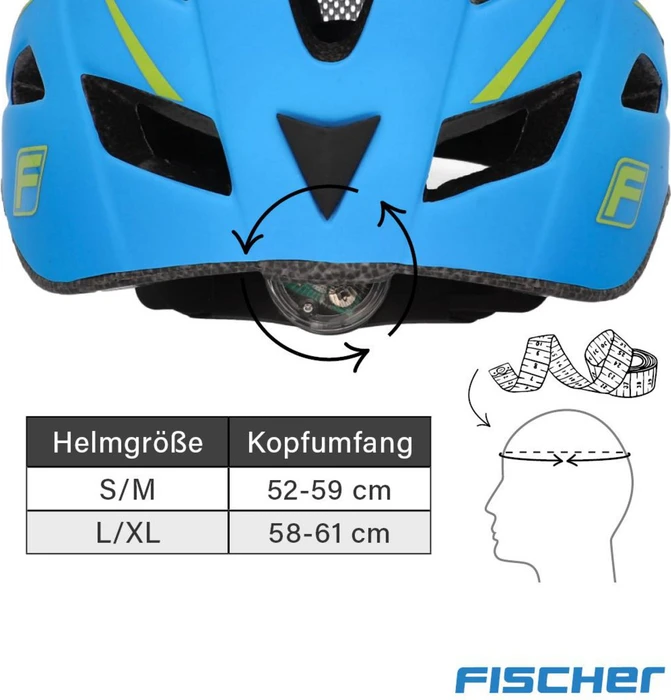 Fischer Urban Montis Helm blau