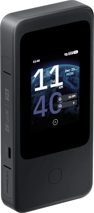 GL.iNet GL-E5800 Mudi 7, 5G, BE6500