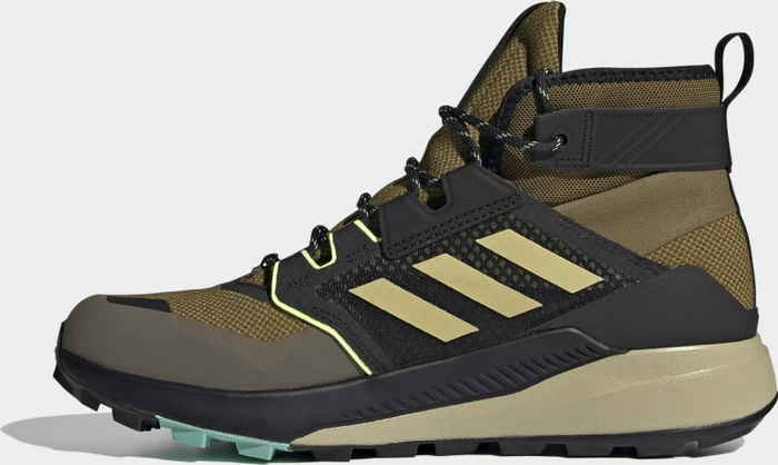 adidas Terrex Trailmaker Mid GTX brown malt/halo gold/hi-res yellow (Herren)