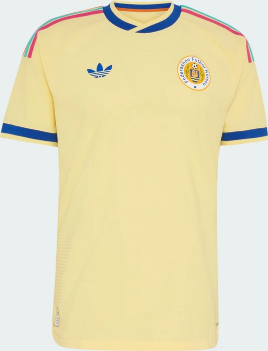adidas FIFA WM 2026 Curacao Authentic Auswärtstrikot kurzarm almost yellow (Herren)