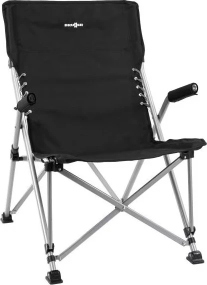 Brunner Raptor Suspension Campingsessel schwarz/grau