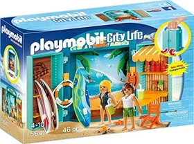 playmobil City Life Aufklapp-Spiel-Box Surf Shop