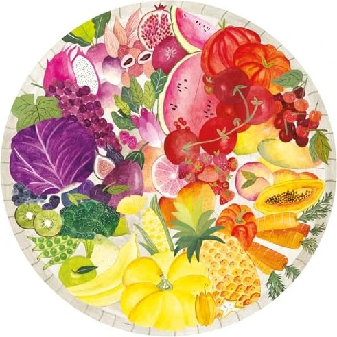 Ravensburger Puzzle Circle of Colors Fruits & Vegetables
