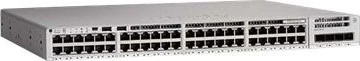 Cisco Catalyst 9200L Advantage Rackmount Gigabit Managed Switch, 24x RJ-45, 4x SFP+, 370W PoE+