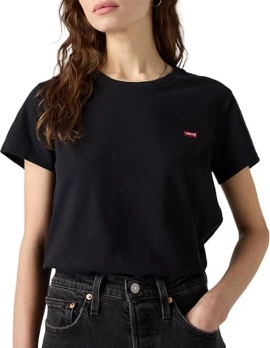 Levi's The Perfect T-Shirt kurzarm caviar (Damen)