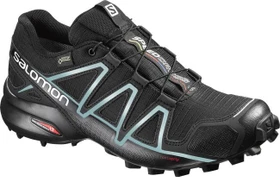Salomon Speedcross 4 Gore-Tex black/metallic bubble blue (Damen)
