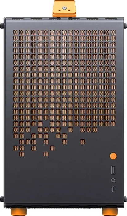 Jonsbo Z20 Mesh Orange Black, schwarz