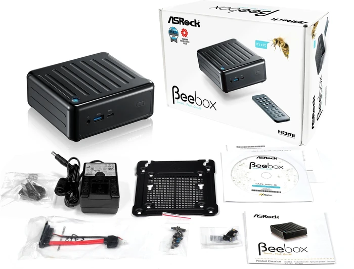 ASRock Beebox J4205/B/BB/EU, schwarz