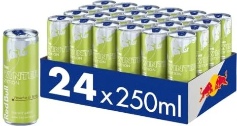 Red Bull The Winter Edition Pistachio & Berries 24x 250ml
