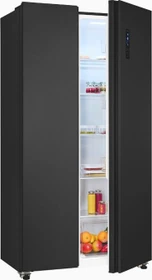 Exquisit SBS546-040E Side-by-Side inox-look az
