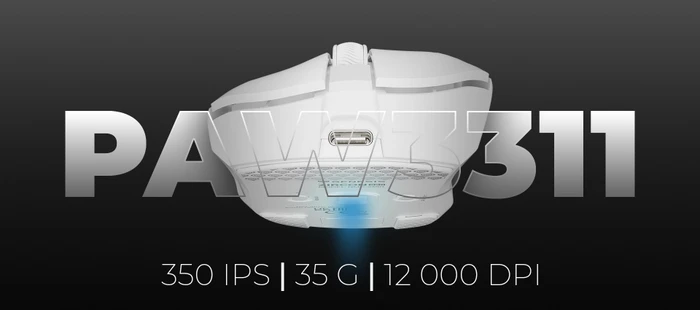 Genesis Zircon 880 Wireless Gaming Mouse weiß, USB/Bluetooth