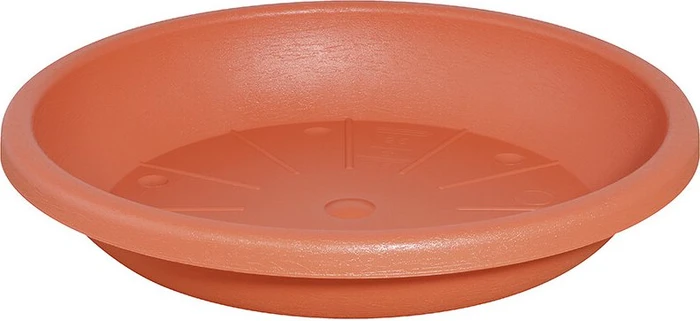 Geli Cylindro Blumentopfuntersetzer rund 25cm terracotta