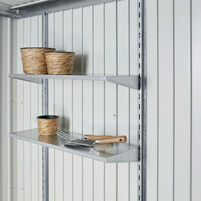 Biohort Regalböden für Gerätehaus 72x24.5x7cm, 4 Stück