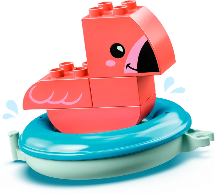 LEGO DUPLO - Badewannenspaß: Schwimmende Tierinsel