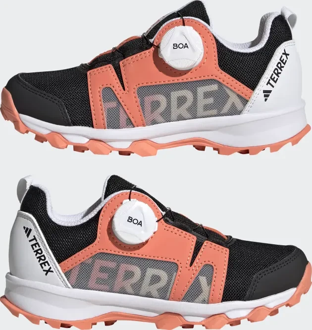 adidas Terrex Agravic BOA Rain.RDY core black/crystal white/impact orange (Junior)