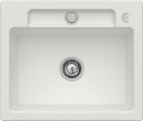 Villeroy & Boch Siluet 60 S Einbau Becken mittig mit Ablauffernbedienung steam