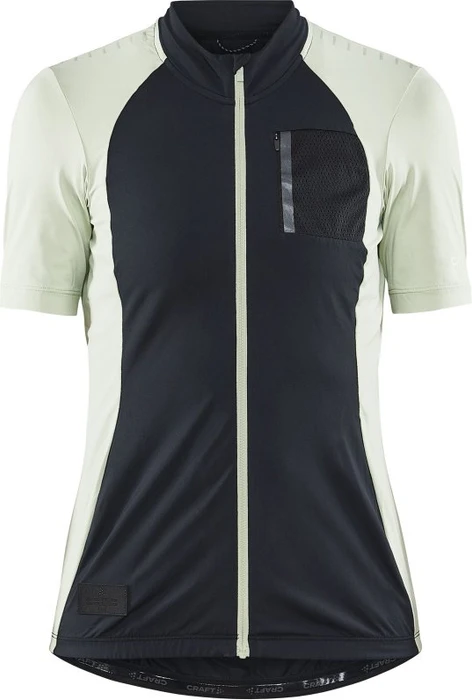 Craft Adv Gravel Trikot kurzarm black/celadon (Damen)
