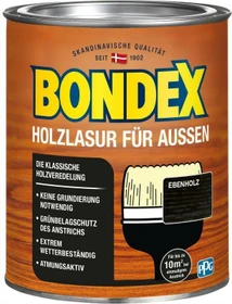 Bondex Holzlasur außen ebenholz, 750ml