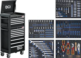 BGS technic Profi Werkzeugwagen bestückt inkl. 263-tlg. Zubehör