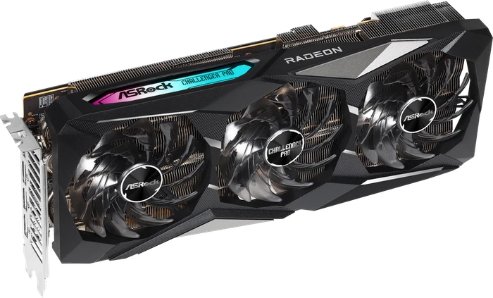 ASRock Radeon RX 6800 Challenger Pro 16G OC, RX6800 CLP 16GO, 16GB GDDR6, HDMI, 3x DP