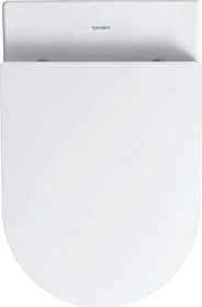 Duravit ME by Starck Wand-WC-Set inkl. WC-Sitz mit Absenkautomatik, weiß
