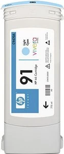 HP Tinte 91 cyan hell, 3er-Pack