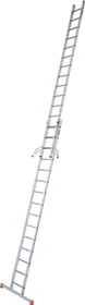 Krause Monto Fabilo Alu 2-tlg. Schiebeleiter, 2x 15 Stufen