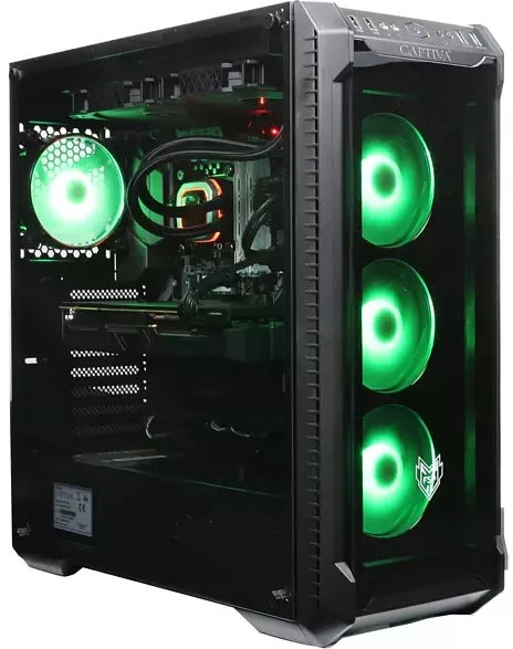 Captiva Highend Gaming R53-891, Ryzen 7 3700X, 16GB RAM, 1TB SSD, 1TB HDD, GeForce RTX 2060 SUPER