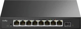 Cudy HS10 Desktop 2.5G Managed Switch, 8x RJ-45, 1x SFP+ (HS108ES1)