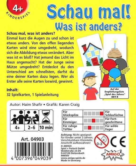Schau mal! Was ist anders?