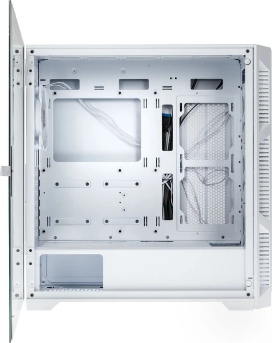 Raijintek Ponos Ultra White TG4, weiß, Glasfenster