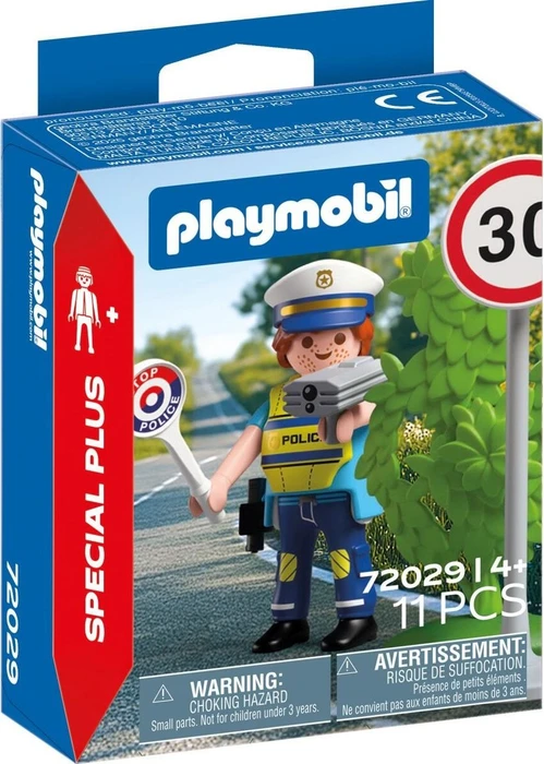 playmobil City Action Polizist mit Radar