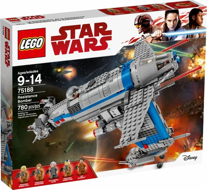 LEGO Star Wars Episode VIII - Resistance Bomber
